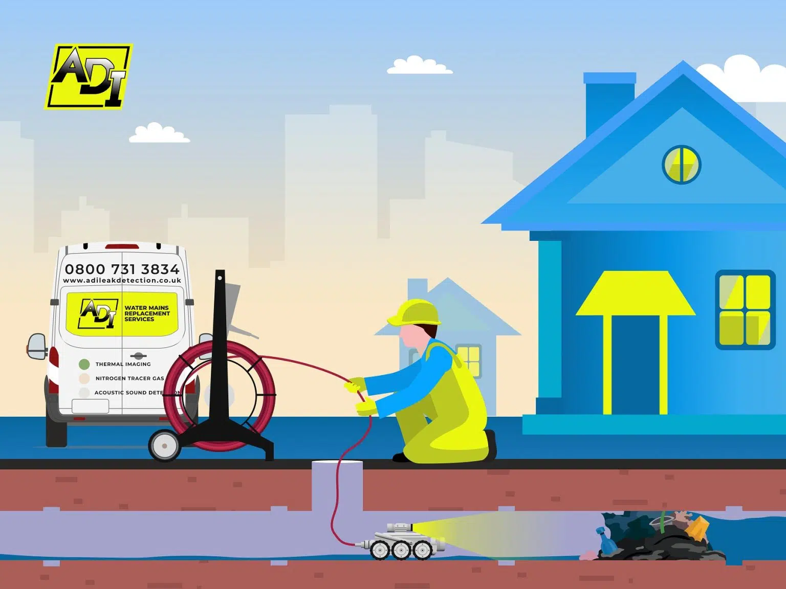 Drainage CCTV Surveys & Investigations Sheringham